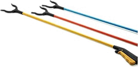 Afvalgrijper/vuilnisgrijper - zwart - lange steel - 83 cm - zonder te bukken - oppaktang van ORI Health — afbeelding 5