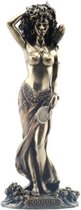 Veronese Design - Beeld/Figuur - Oshun Afrikaanse Godin van Liefde, Schoonheid en Zoet Water - Zeer mooi en gedetailleerd - Zware Kwaliteit - 24cm x 9cm x 7cm