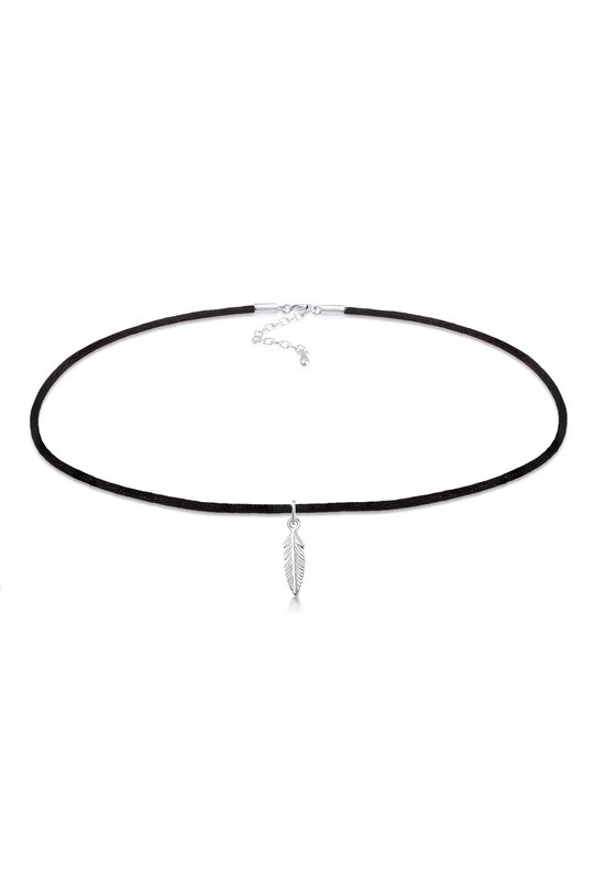 Elli 925 Sterling Zilver Choker Halve Maan Hanger Astro, 36