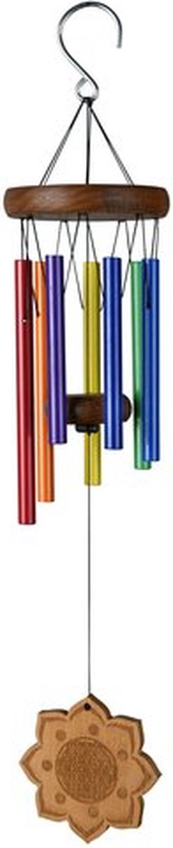 Chakra Wind Chime Multicolor Nature's Melody, CC22MC, 56cm