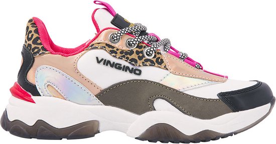 Vingino Vincia Sneaker - Meisjes - Multicolor white - Maat 36