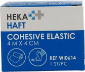 Heka haft bandage auto-adhésif 4 mx 4 cm non stérile - feuille 5 pièces
