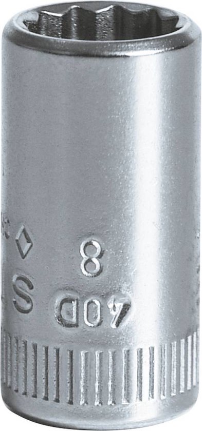 Stahlwille Steckschlüsseleinsatz 1/4 Zoll, SW 8 Mm (01030008) - HPQ-Stahl, Verchromt, Made In Germany