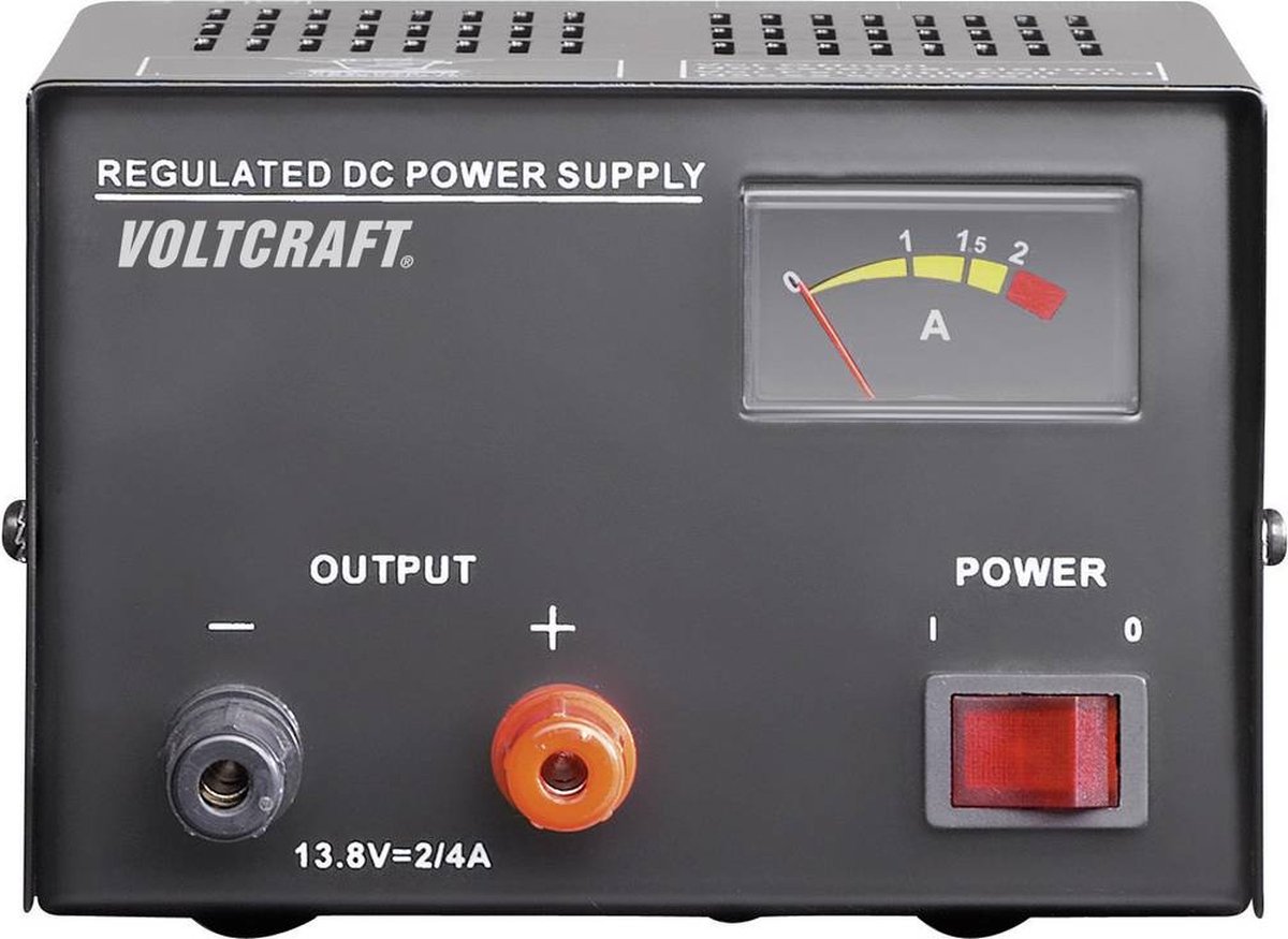 VOLTCRAFT FSP-1132 Labvoeding, vaste spanning 13.8 V/DC 2 A 30 W Aantal uitgangen: 1 x