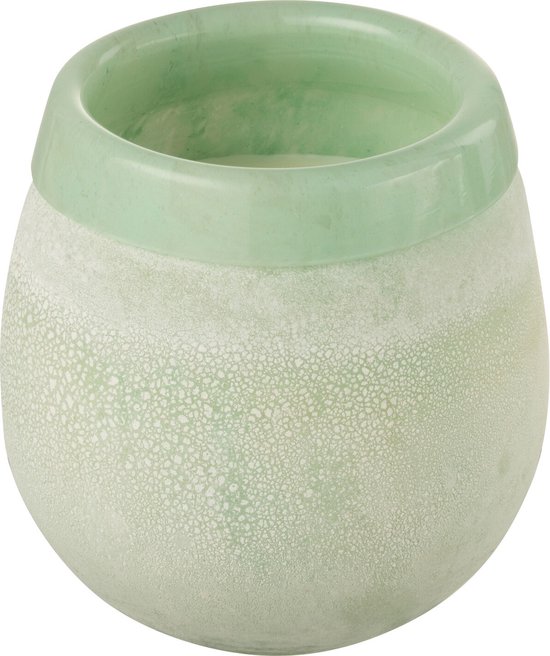 J-Line bougie parfumée - verre - menthe – large – 70H