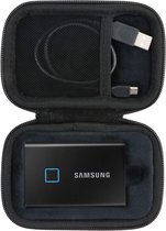 Coque rigide pour Samsung T7 Touch / T7 Portable SSD 500 Go 1 To 2 To Housse de protection (étui uniquement)