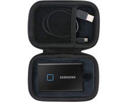 Harde hoes voor Samsung T7 Touch / T7 Portable SSD 500GB 1TB 2TB case etui beschermhoes (alleen hoes)