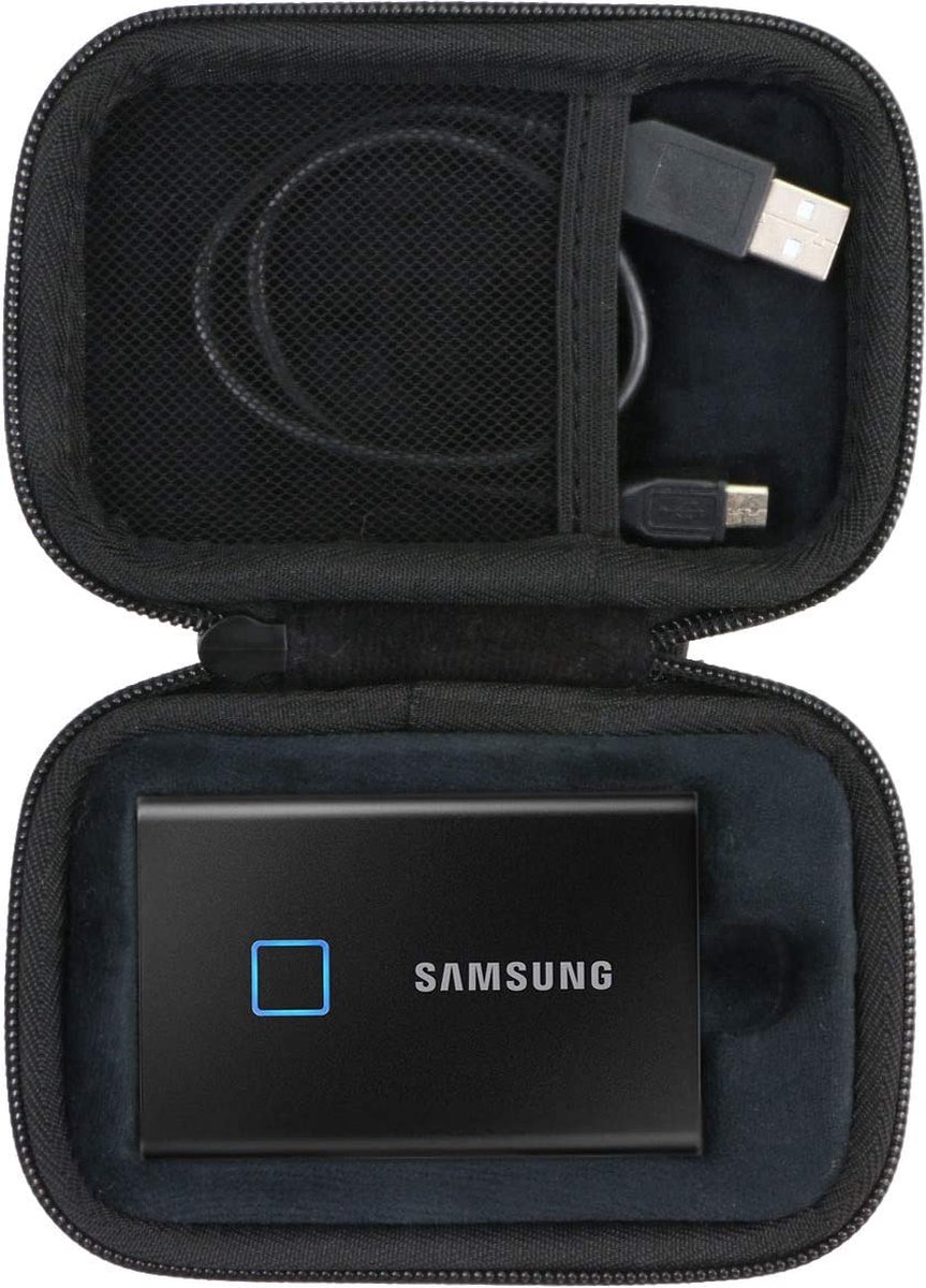 ProCase Étui pour Samsung T7/ T7 Touch Portable SSD, 2 Attaches