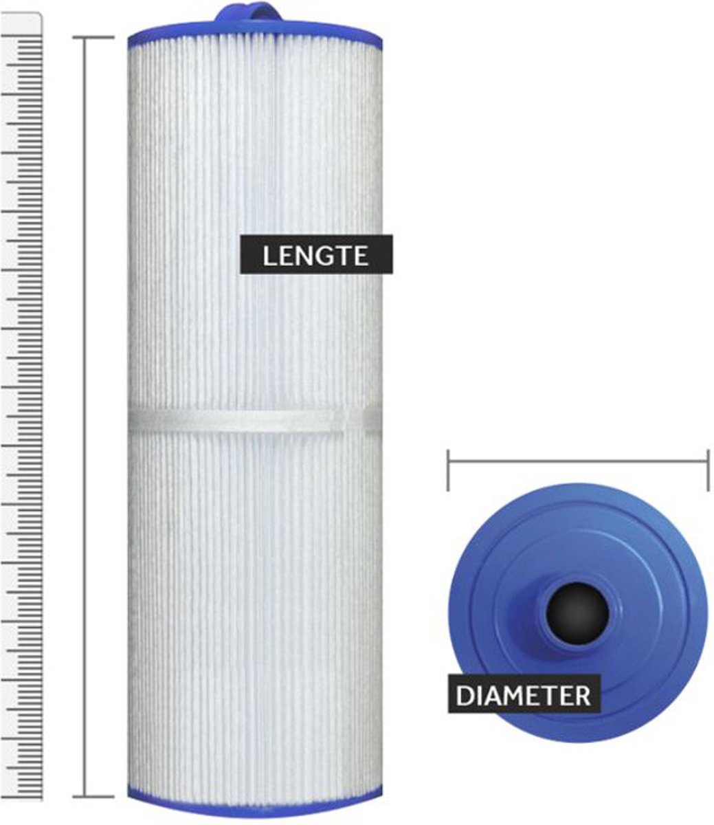 Darlly Ersatzfilter SC770 Für Lay-Z-Spa Whirlpools – Höhe 14 Cm, Durchmesser 11 Cm