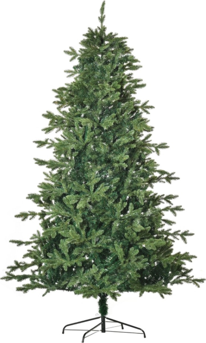 Kunstkerstboom - Kerstboom - Kerstversiering - Kerst - Christmas Tree - Boom zonder verlichting - Kerstboom 210cm - 1016 takken - Diameter doorsnede 105cm