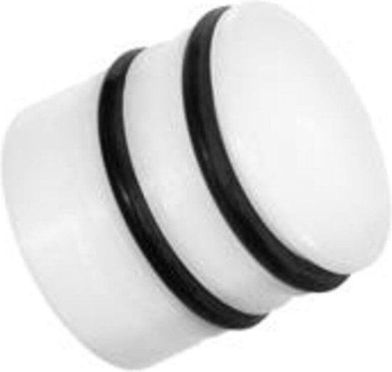 SR Suntour FKE091-25 Abdeckkappe für SF18 Raidon34-RLR weiß/schwarz