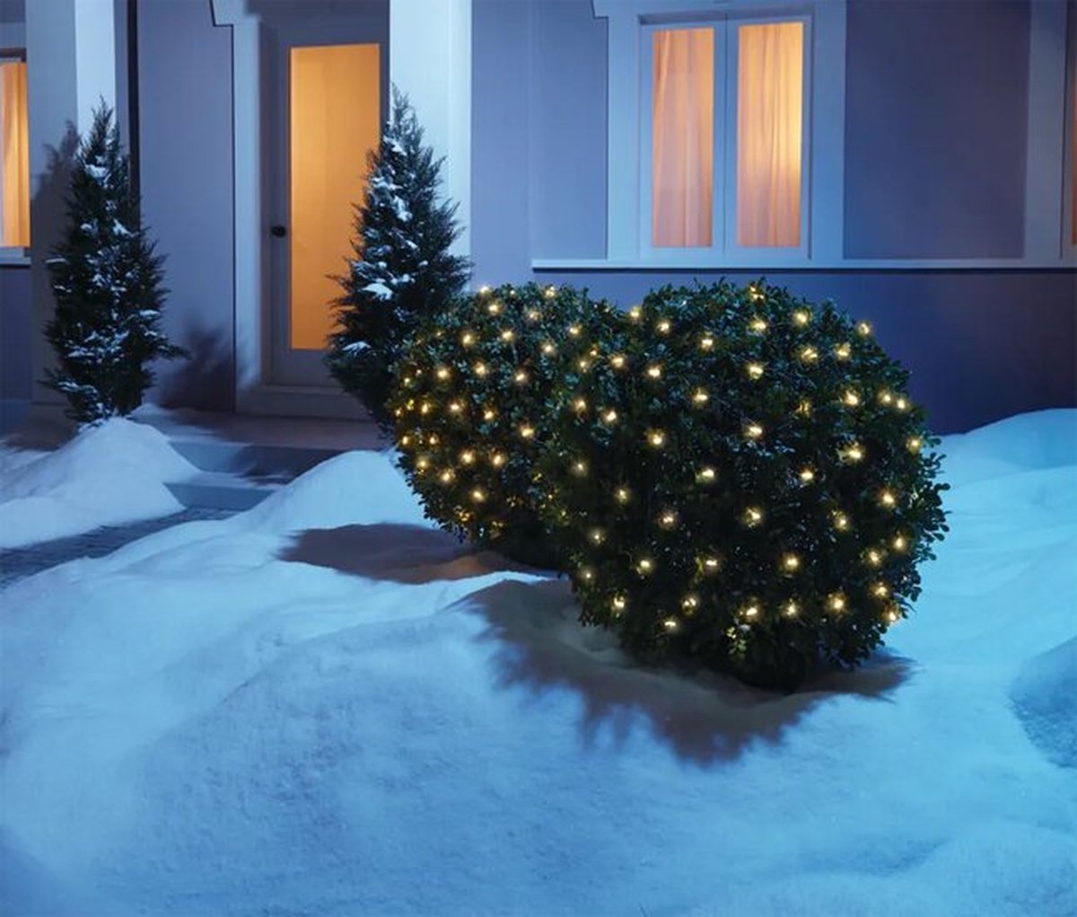 Groenovatie LED Netverlichting Kerst - 2 x 3 Meter - 120 Lampjes - Doorkoppelbaar - Warm Wit