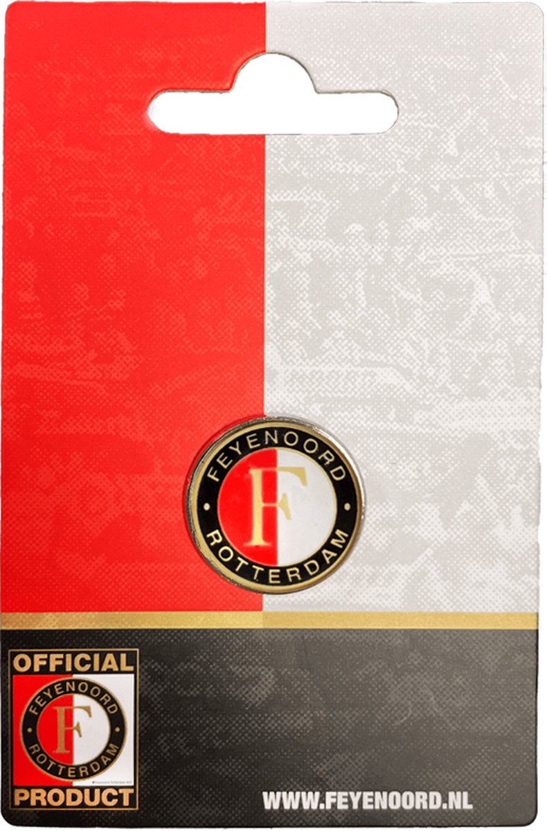 Feyenoord Glazen Pin Logo