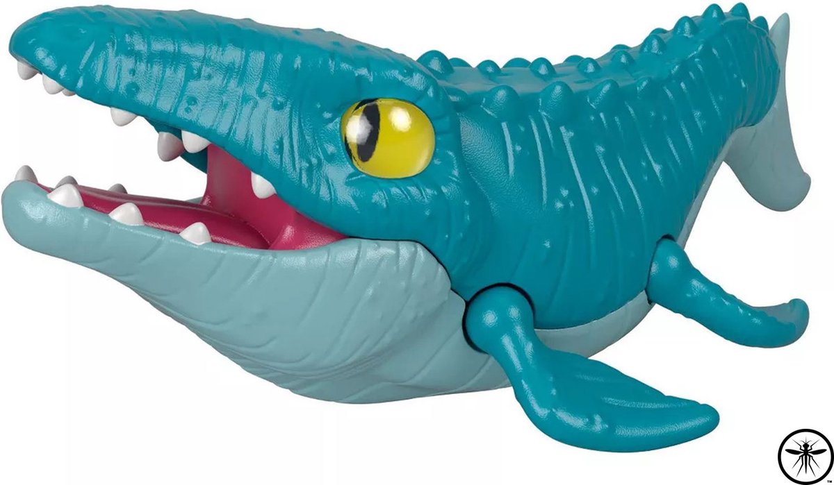 Jurassic World Mosasaurus Mini Dinosaur - 10 cm - Actiefiguur - Fisher Price