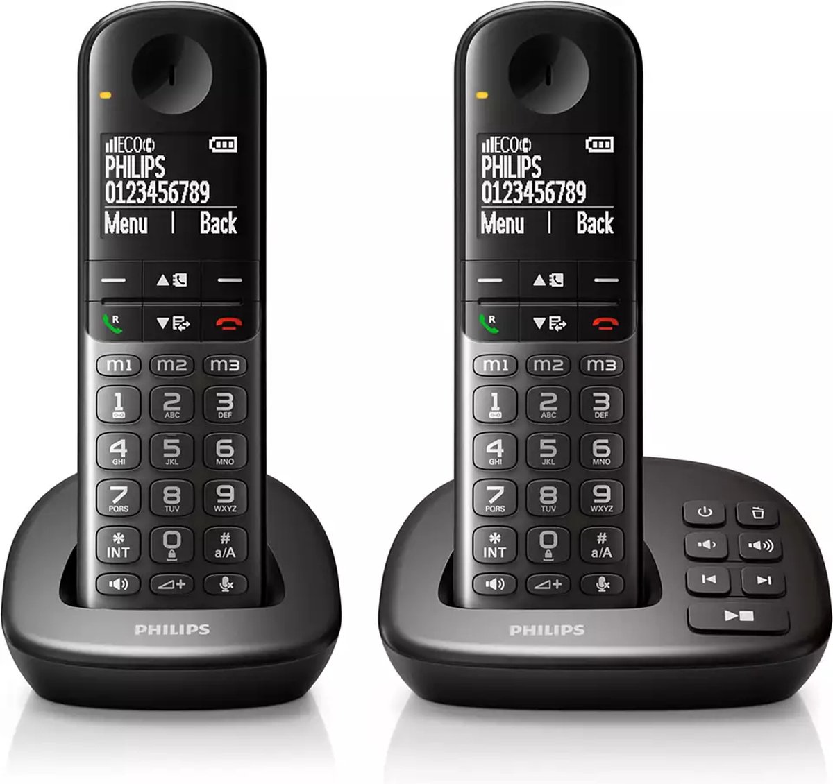 Philips XL4952DS - DECT-Telefoon met Antwoordapparaat - Draadloze Senioren  Telefoon... | bol.com