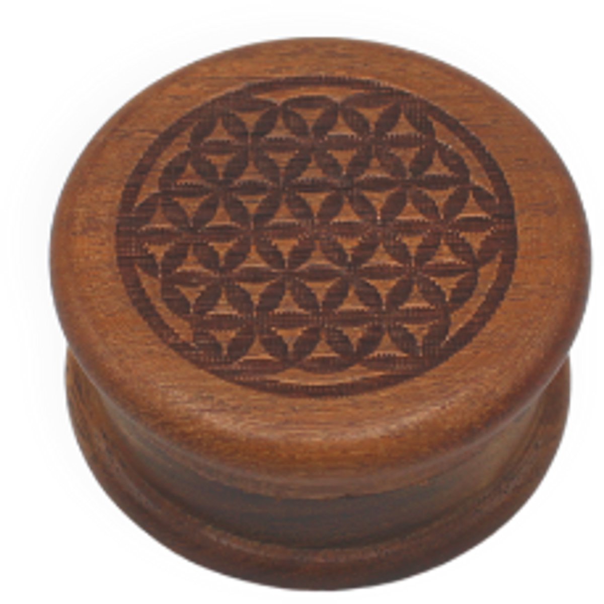 Ritual - Altar Herb Grinder Flower Of Life - 2 delig