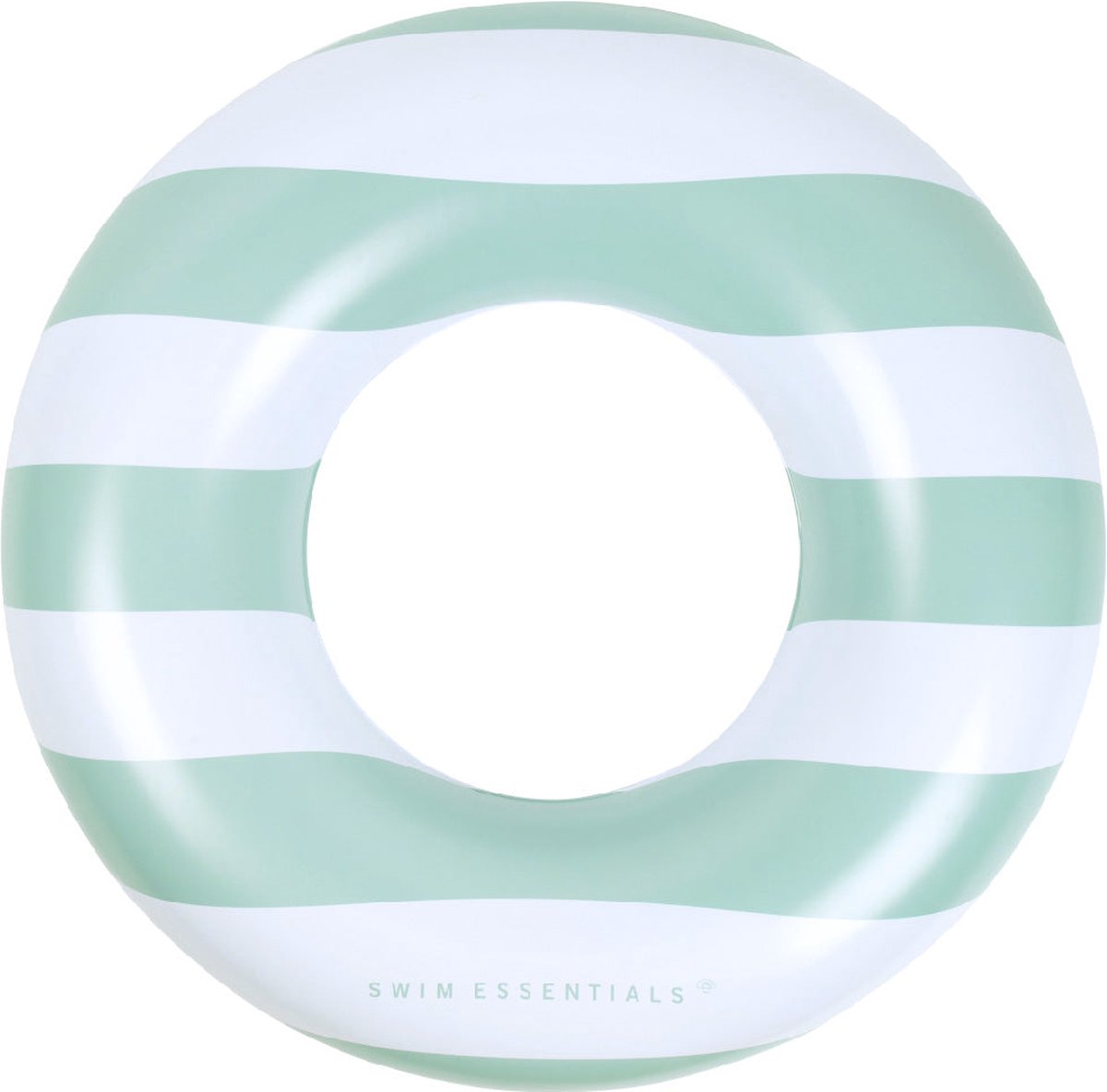 Swim Essentials Zwemband - Zwemring - Old Green Stripes - 90 cm