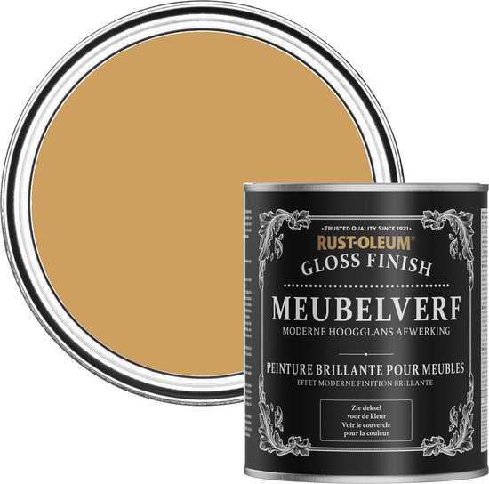 Rust-Oleum Jaune Meubles Peinture Haute Brillance - Dijon 750ml
