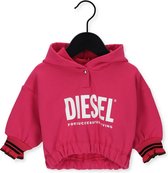 Diesel Sentialb Truien & Vesten Meisjes - Sweater - Hoodie - Vest- Roze - Maat 18-24M