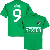 Mexico Raúl 9 Team T-Shirt - Groen - XL