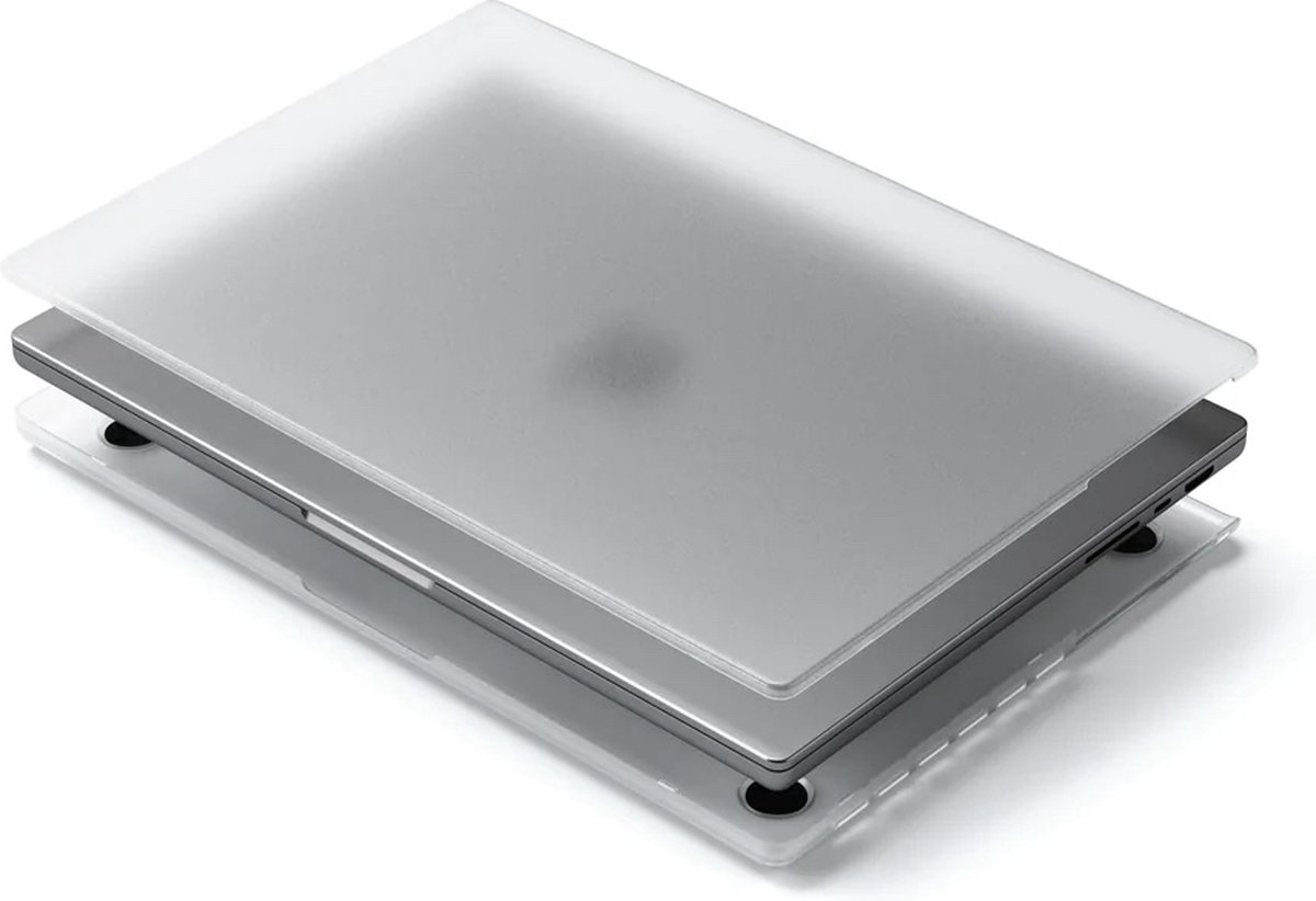 Satechi Eco Hardshell Case geschikt voor MacBook Pro 14" M1 2021 - Transparant
