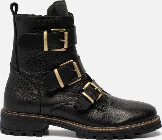 Giga Biker boots zwart Leer - Dames - Maat 34 | bol.com