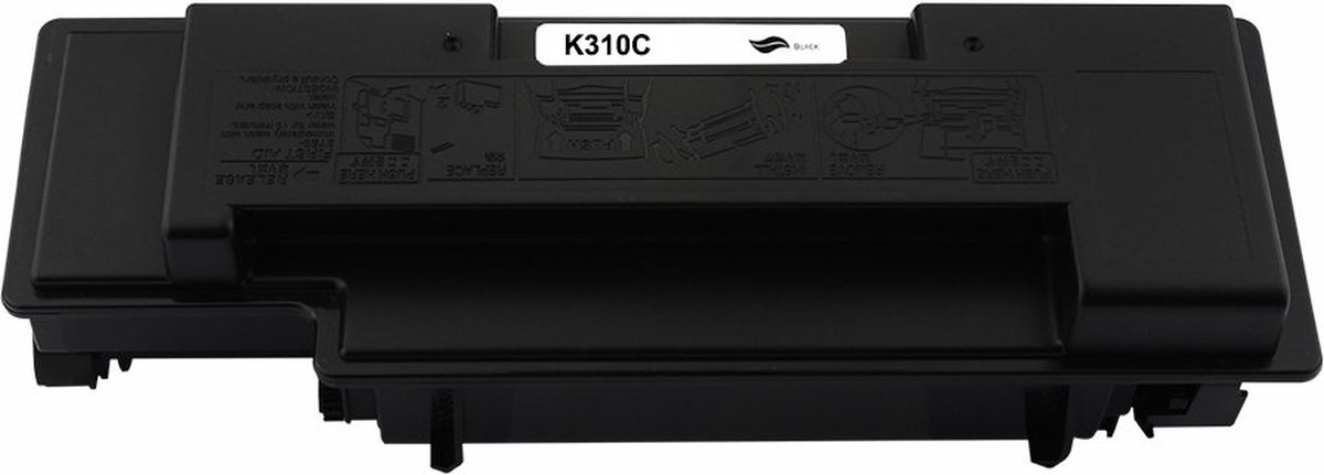 Kyocera TK-310 - Toner Zwart - 12000 pagina's - Huismerk Compatible - Geschikt voor Kyocera FS-2000D - K310C alternatief - Kyocera toner