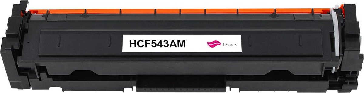 HP CF543A (203A) Toner Cartridge Magenta - 1300 Pagina's - CF543A compatible CF543A alternatief - HP Color LaserJet Pro M254dn M254dw M254nw MFP M280nw M281cdw M281fdn M281fdw - HP inktcartridge
