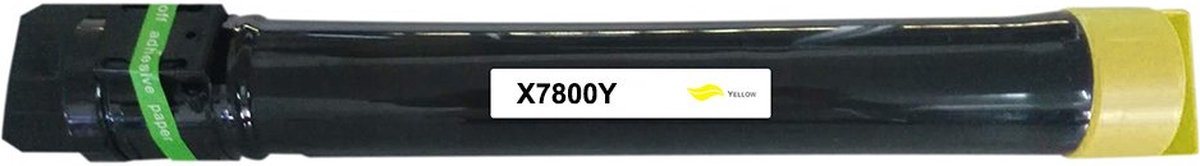 Xerox 106R01568 - Toner Geel - 17200 pagina's - Huismerk Compatible - Geschikt voor Xerox Phaser 7800 - X7800Y alternatief - Xerox toner