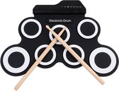 Elektrisch Drumstel - Drumset - Digitaal Drumstel - Drumpad - Drumstel met Drumstokken en Voetpedalen - Drumstel Voor Volwassenen