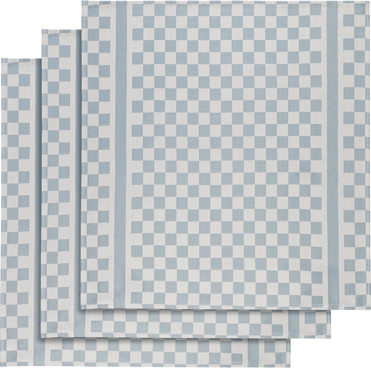 De Witte Lietaer Theedoek, Groom-A Oxyde - 3 stuks - 65 x 70 cm - Katoen
