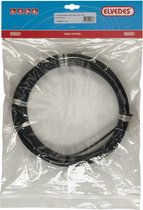 Rem buitenkabel Elvedes met voering 10 meter / Ø5,0mm - zwart (10 meter rol)