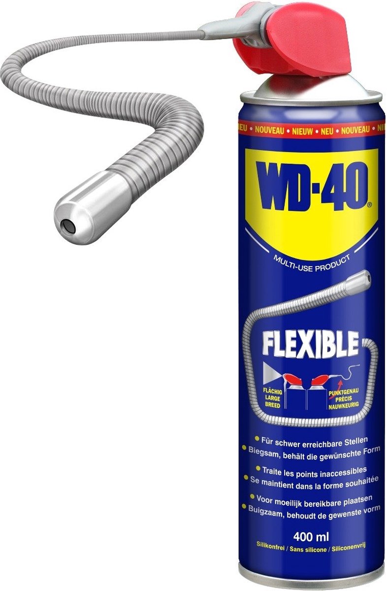 WD-40® Flexible® Multi-Use Product - 400ml - Multispray - Smeermiddel,  Ontvetter en... | bol.com