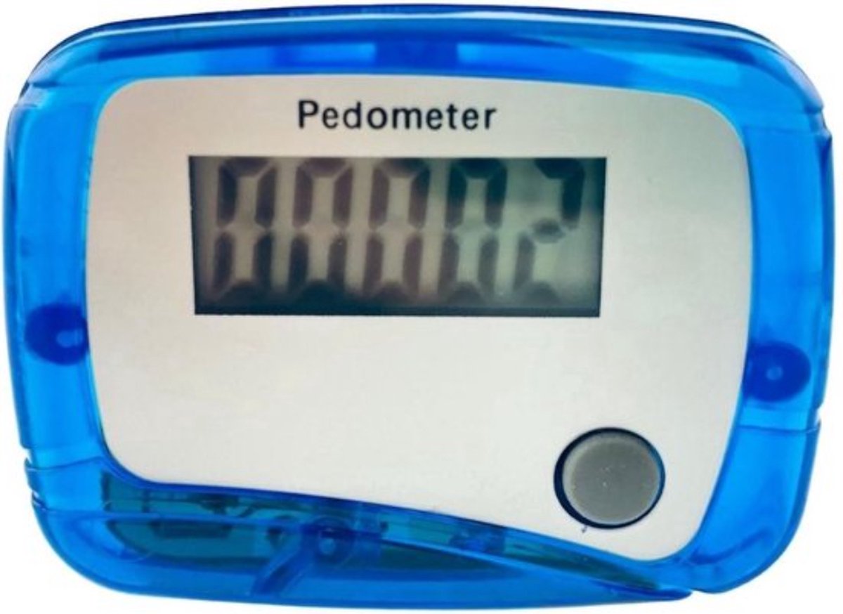Podomètre - Mini - Compteur de distance - Compteur de calories brûlées -  LCD - Noir