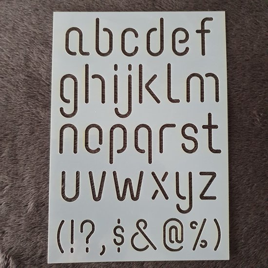 Relief Kaarten Sjabloon OTCRAFT Die Cuts Voor Het Maken Van Kaarten, 26 Alfabet Letters Alfabet Snijmatrijzen