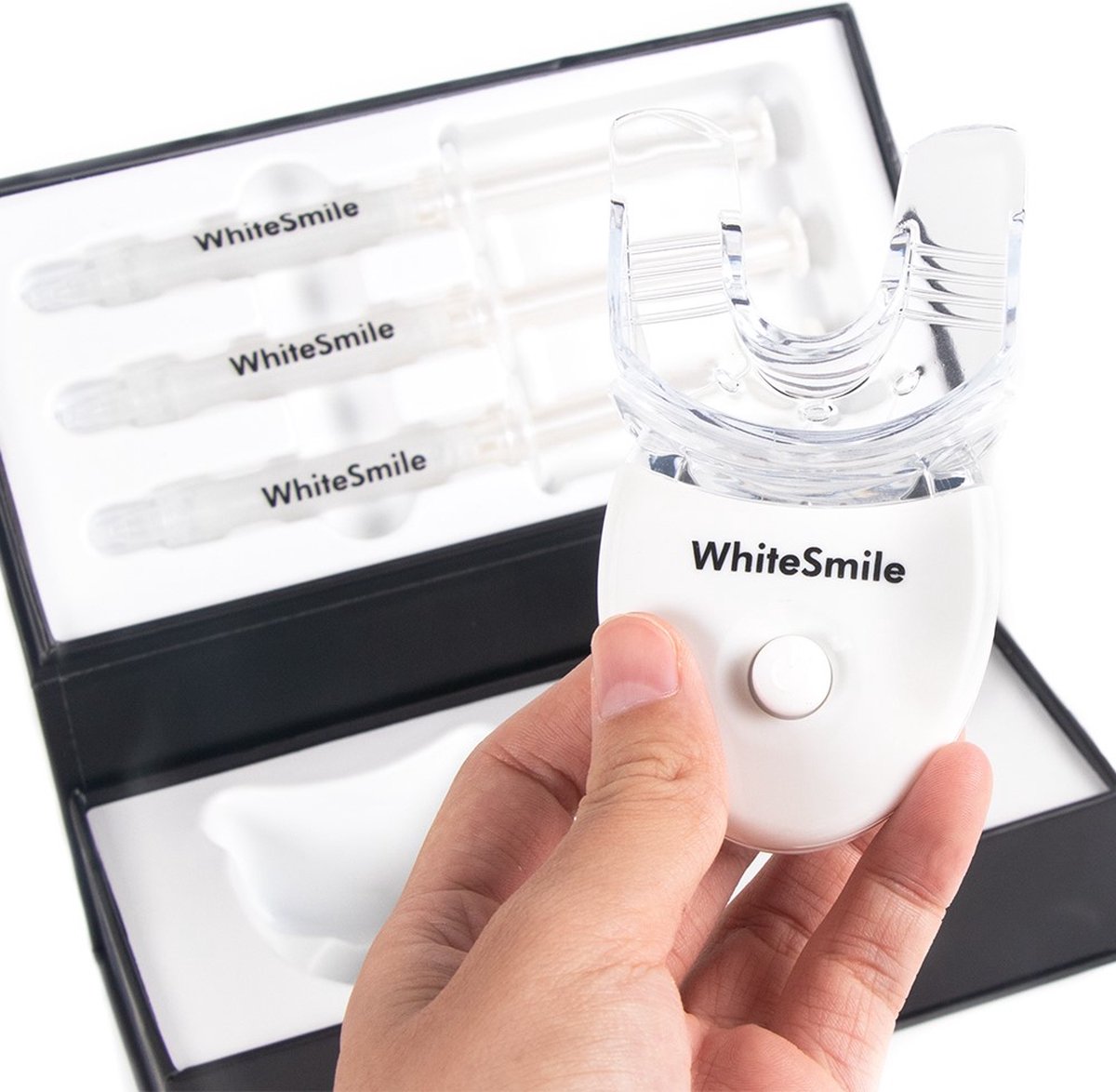 WhiteSmile - Tandenbleekset - Natuurlijke ingrediënten - Gemakkelijk bleken vanuit huis!