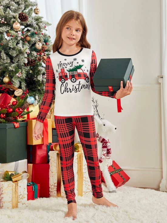 adultes et enfants-Pyjamas de Noël - Combinaison de Noël - Pyjamas de Noël...  | bol.com