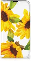 Smart Cover Geschikt voor iPhone 13 Zonnebloemen