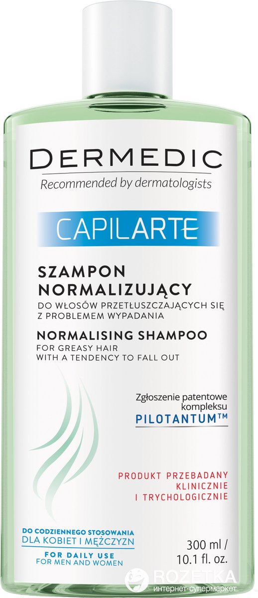 Dermedic - Capilarte Shampoo - Normalizující šampon pro mastné vlasy proti jejich vypadávání
