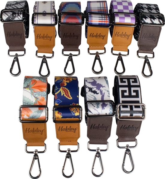 Schouderriem Voor Tassen Verstelbare Brede Schouderriem Tas Riem Handtas Tasriem Verstelbare Vervangende Draagriem Voor Dames Meisjes Meerkleurige 3.8cm 03