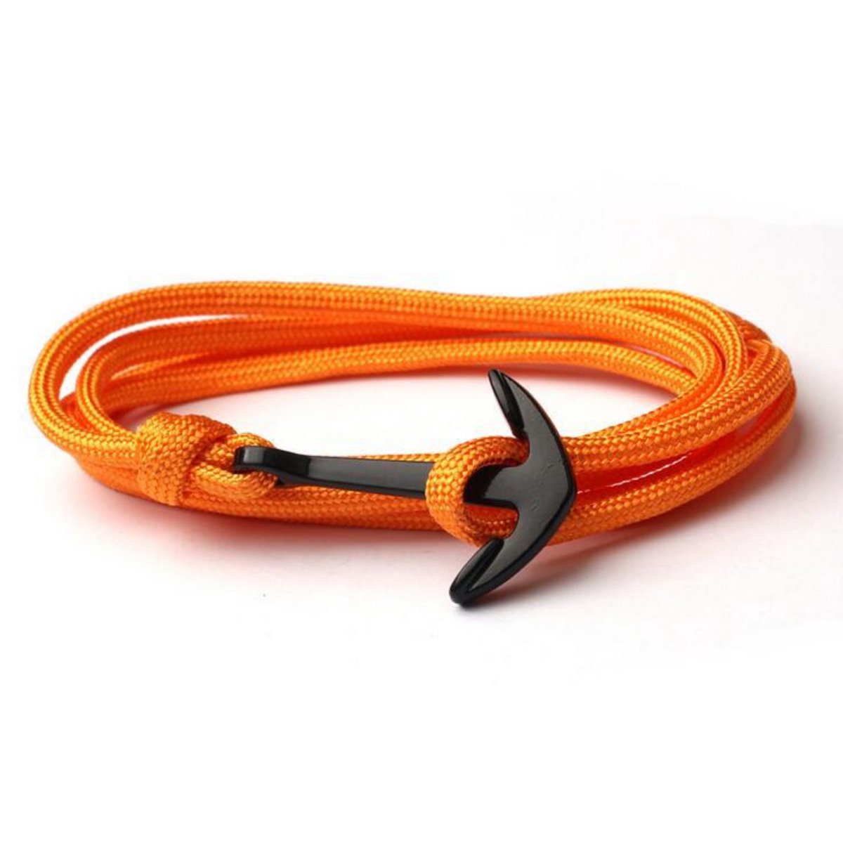 Kungu - Oranje - Wikkel Verstelbaar - Luxe rope armband voor heren en dames - Outdoor Milano line - Cadeau - Geschenk - Voor Man - Vrouw - Armbandje - Jewellery