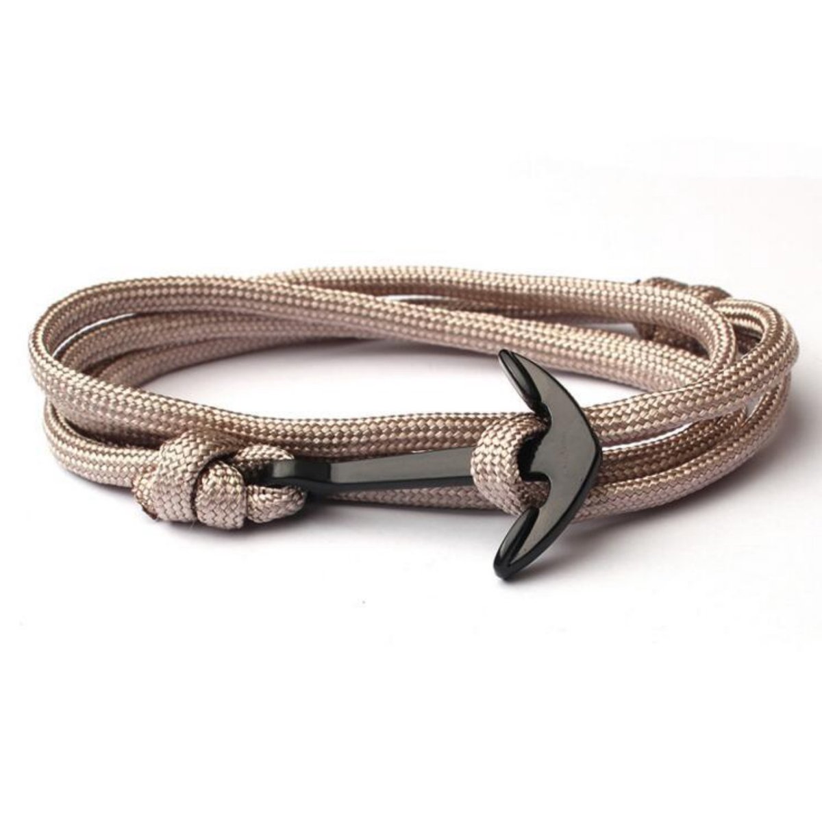 Kungu - Beige - Wikkel Verstelbaar - Luxe rope armband voor heren en dames - Outdoor Milano line - Cadeau - Geschenk - Voor Man - Vrouw - Armbandje - Jewellery
