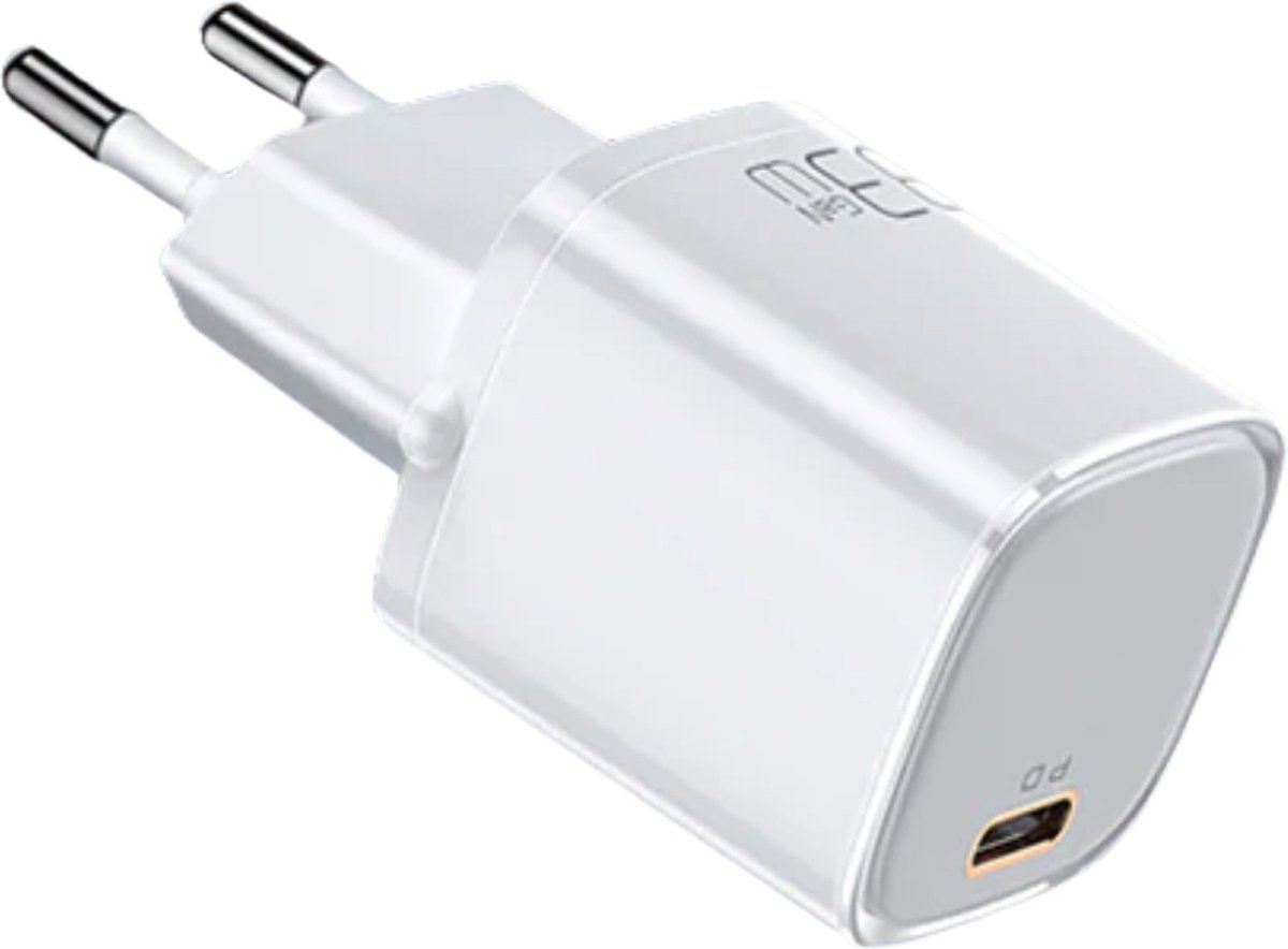Mcdodo Snelle Wandlader Voor Telefoon Usb-C Gan Pd Qc Voeding - 30W