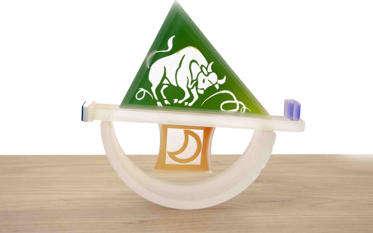 Loranto Sterrenbeeld Stier glazen object