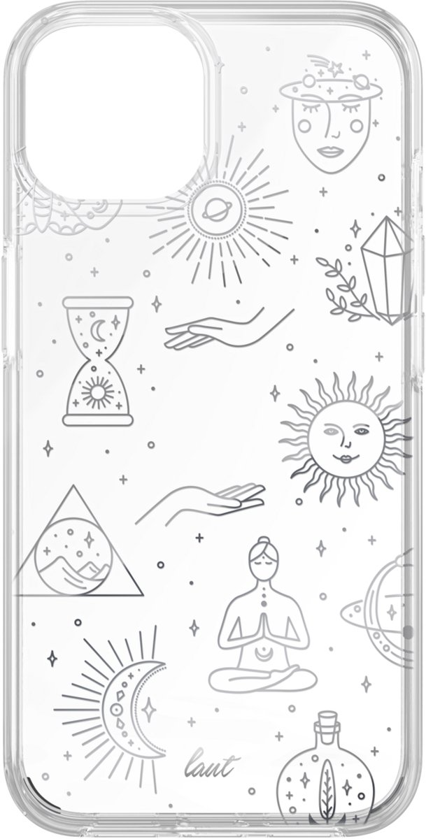 Laut Namaste hoesje voor iPhone 13 - Transparant