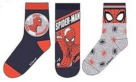 Spiderman Sokken - 3 Paar
