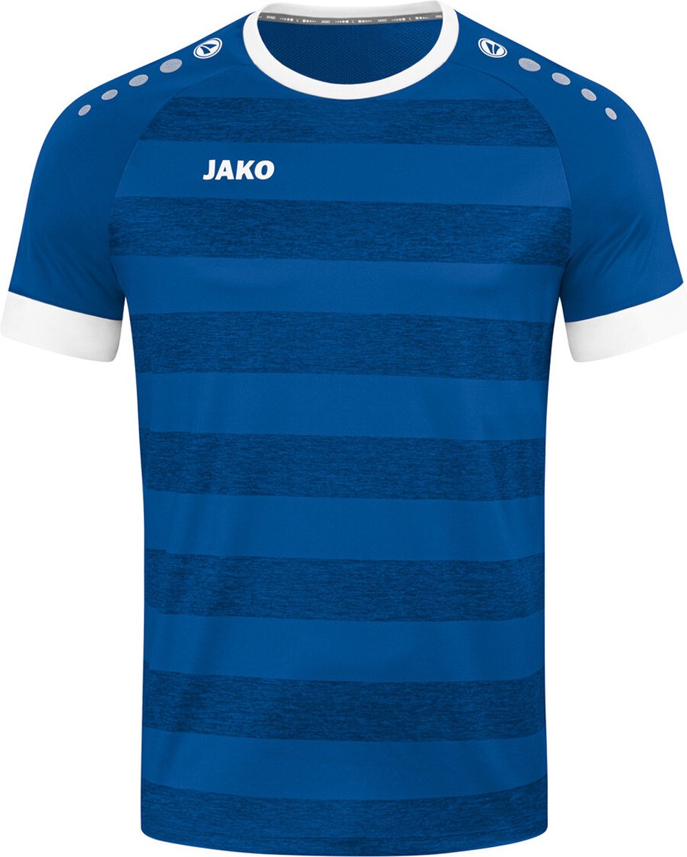 Jako - Shirt Celtic Melange KM - Blauw Voetbalshirt Heren-M
