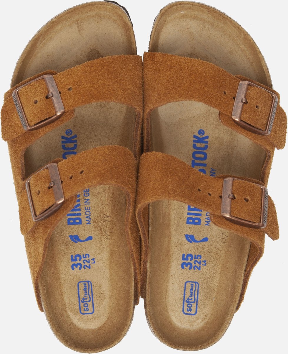 Birkenstock Arizona SFB VL Mink Narrow Dames Slippers Mink