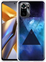 Poco M5s Hoesje Space - Designed by Cazy