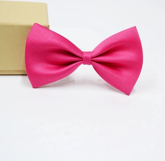 Hondenstrik roze - strikje hond - feeststrik (bow tie / vlinderstrik) hond / kat - hond - huisdier - strik